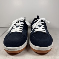 Size 6 AirWalk Navy Blue, White, & Gum Suede Sneakers