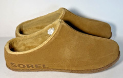 SOREL Lanner Ridge II Camel Brown Slippers 1929651 Size 4 Youth NEW in Box