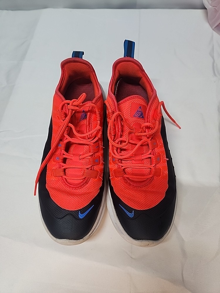 Nike Air Max AXIS (GS) Running Shoes Bright Crimson/Blue AH5222-601 Sz 6.5y