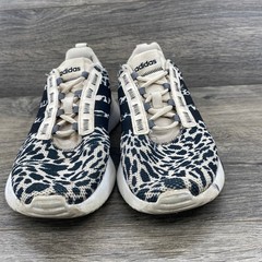 Adidas Racer TR21 Leopard Print Athletic Running Shoes Kids Size 4 GZ4681