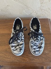 Vans Era Star Wars Dark Side/StormTrooper Camo Kids Sneakers Shoes size 1.5