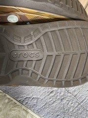 Crocs Star Wars Chewbacca Size Junior SZ 4 Classic Lined Clogs Used