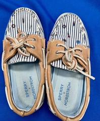 Unisex Kid’s SPERRY x NORDSTROM Boat Shoes Summer Travel Vacation Size 13M