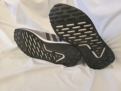 Adidas MULTI X J Size 6 Grey/Black EUC