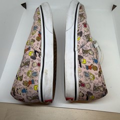 2017 Vans X Peanuts Toddler Size 9c Pre-owned Pink Girls Snoopy
