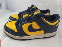 Nike Dunk Low Yellow and Blue CW1590-700 sz 4.5Y