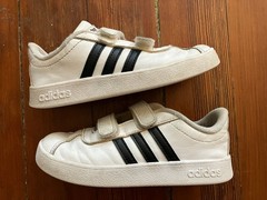 Adidas VL Court 2.0 Sneakers Kids Size 10K White