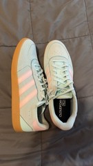 adidas Cloudfoam Plus JP8707 Light Blue Pink Gum Unisex Kids Sneaker Size 11