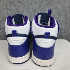 Nike Dunk High PS Size 3Y Electro Purple Navy White Sneakers Shoes DH9751-100