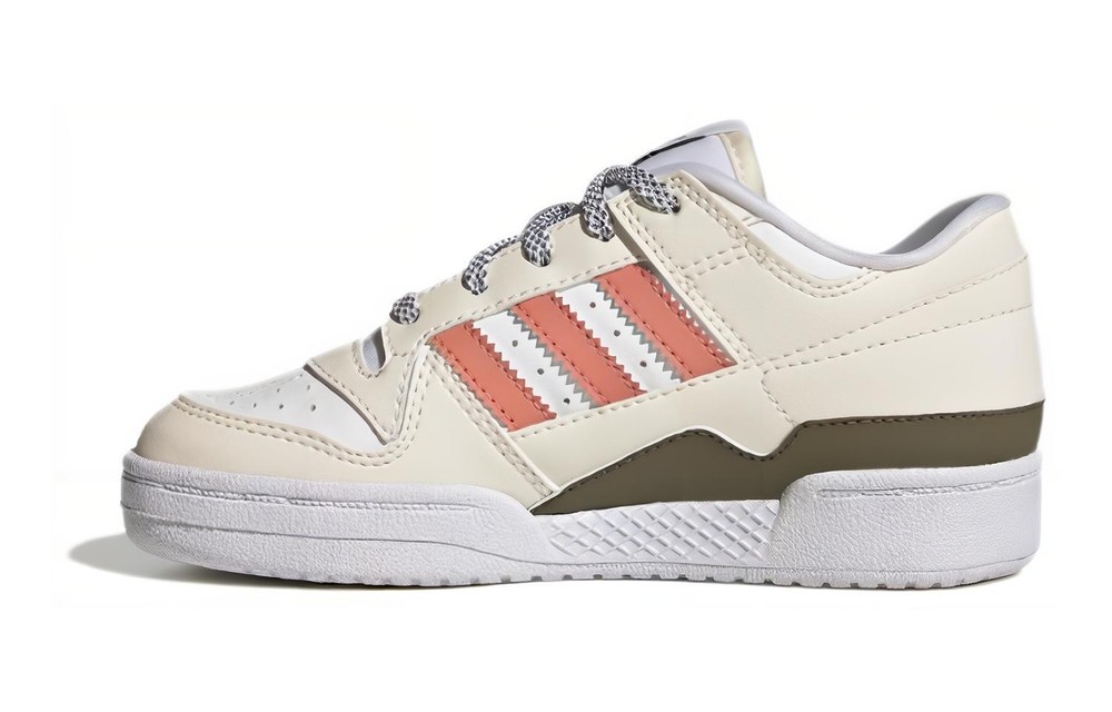 Adidas Originals FORUM Sports Breathable Low top Kids Running Shoes White IG0284