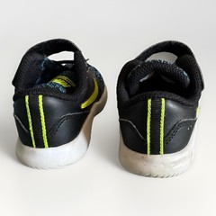 Nike Flex Contact Toddler Boys Shoes Size 5C Black Blue Volt Sneakers 917935-005