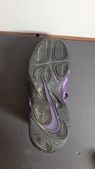 Nike Little Posite One GS Hyper Violet Camo Size 9Y (624041-012) Right Shoe Only