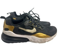 Nike Air Max 270 React GS ‚Metallic Gold‘ Kid’s Size 7Y BQ0103-005