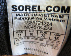 Sorel Out N About boots, kid size 11, EUC