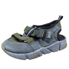 Steve Madden TBlast Toddler Boys Size 7 Green Gray Sport Sandals Casual