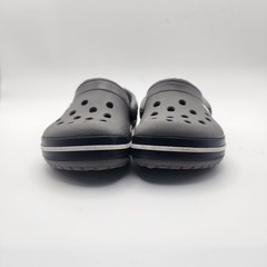 Crocs Unisex Crocband Gray Clog Size C6 Kids Slip On