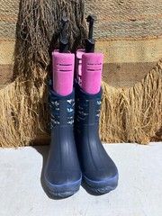 UNKNOWN RUBBER RAIN WINTER BOOTS SIZE 5