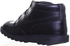 Kickers Kick Hi Largity Junior Lace Up Leather Ankle Boots Sizes US 4 – 7