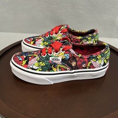 Vans Authentic X Marvel Superhero Kids Size 12 Shoes Sneakers