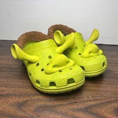 DreamWorks X Crocs Classic Clog Shrek Green Lime Toddler Little Kids – Size C12