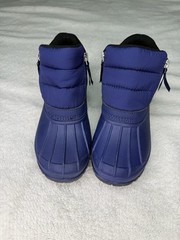 Lands‘ End Youth Cloud Puffer Waterproof Snow Boots – Navy