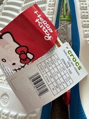 CROCS Unisex Classic HELLO KITTY Iam Clog Size M13 Sanrio