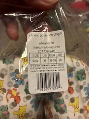 CROCS CLASSIC BIG KIDS POKEMON CLOG 207739-94S – WHITE/MULTI NWT SIZE J6