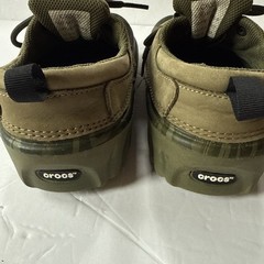 Crocs Camo Axle All Terrain Leather Croslite Lace Shoes Size M2/M4 EU 33-34