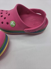 Crocs Kids Child Shoe Clogs, Size C 9 Paradise Pink