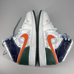 Nike Air Jordan 1 Mid ‚Spring Stitch‘ DX2462-100 Youth Size 5.5 = Womens Size 7