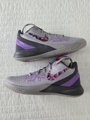 Nike Kyrie Flytrap II Lifestyle Sneakers Gray/Violet Size 7Y Youth (AQ3412-003)