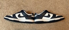 Nike Dunk Low White Midnight Navy Blue (FB9109-116) Size 7Y