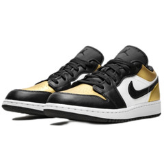 Nike Air Jordan 1 Low Gold Toe CQ9487-700
