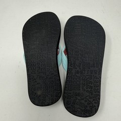 Reef Ahi Snow Cone Teal Strap Flip Flops Kids Size 11/12 Sandal