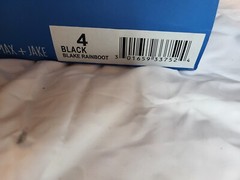 New with Box: Max + Jake Black Rain Boots Size 4