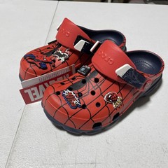 Crocs Spider-Man All-Terrain Clogs Unisex Big Kids Size J2