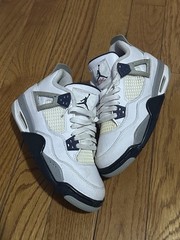 Jordan Air Jordan 4 Retro GS Midnight Navy White Sneaker 5Y