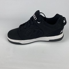 Heely’s Voyager Wheeled Rolling Shoe Youth Size 4 Black White RIGHT FOOT ONLY *