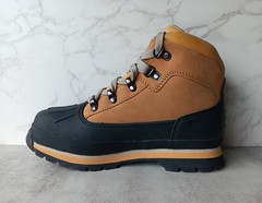 TIMBERLAND JUNIORS EURO HIKER SHELL TOE BOOTS A1LVW