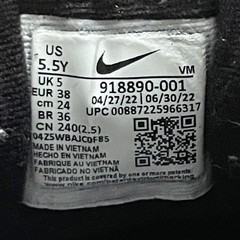 Nike Air Max 97 Silver Bullet Sneakers Shoes 918890-001 Size 5.5 Youth Boys