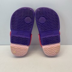 Crocs Classic Cayman Clogs -PURPLE/PINK Size C9 – Gently Used Preowned Condition