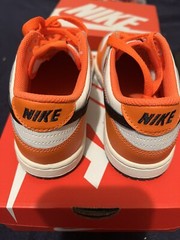 Little Kid’s Nike Dunk Low Phantom/Black-Safety Orange Size 3Y (DH9756 003)