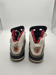 Nike Jordan Spizike Mid White/Red/Cement 2007 Youth Size 5Y