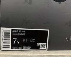Nike A’ja Wilson A’One Black/Hyper Pink-Volt 7Y GS