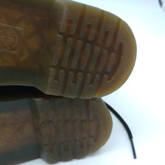 Dr Martens Combat Boots Kids Size US 13 Black Leather AirWair Side Zip 1460J