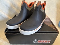 Rocky Dry-Strike Waterproof Navy Deck Boot