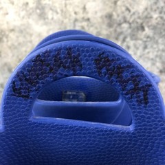Crocs Kids Size J2 Handle It Blue Easy On Lightweight Pull On Rubber Rain Boots