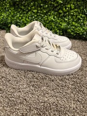 Size 7 (GS) – Nike Air Force 1 Low White – 314192-117