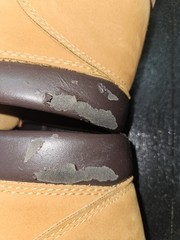 Mountain Gear Ankle High Work Boots – Wheat Brown – Sz 5.5Y/7W (330132-19B)