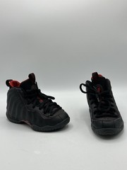 Nike Little Posite One Black University Red DV3774-001 Size 10.5 C EU 27.5